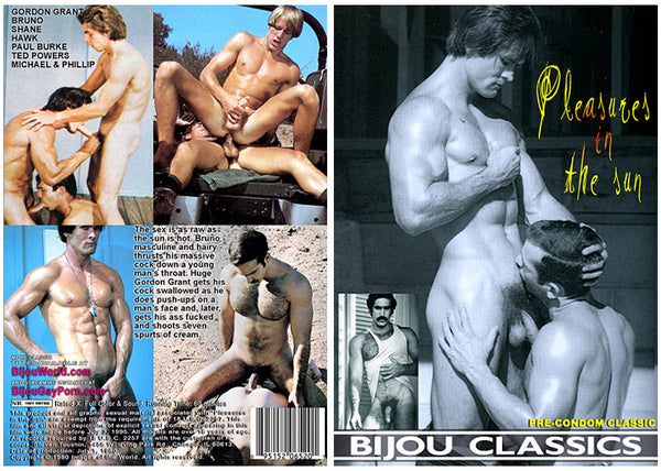 Pleasures In The Sun Bijou - Classic Gay - Factory Sealed DVD Current