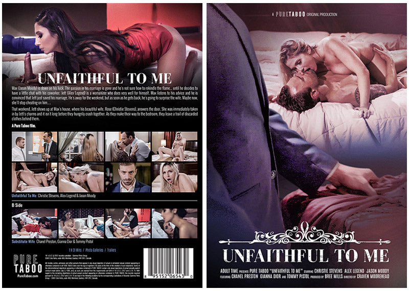 Unfaithful To Me Pure Taboo - Feature Factory Sealed DVD - Active