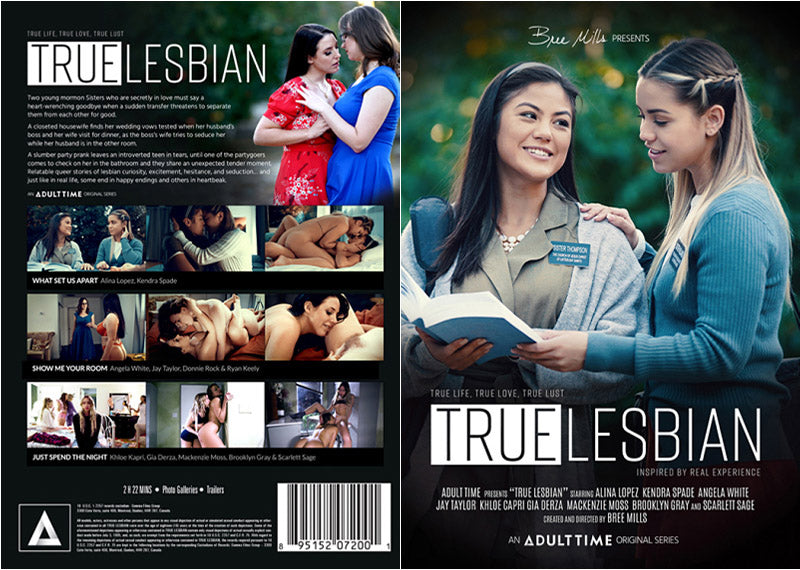 True Lesbian (2 Disc Set) Adult Time - Feature Sealed DVD - Active (Means Still in Stock from the Studio)