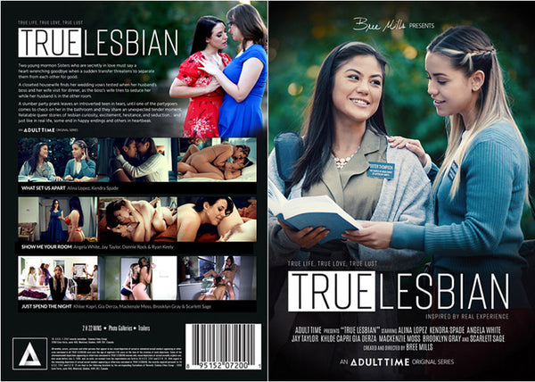 True Lesbian (2 Disc Set) Adult Time - Feature Factory Sealed DVD