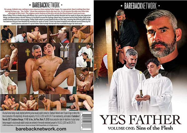 Yes Father 1: Sins Of The Flesh Bareback Network - Gay Factory Sealed DVD