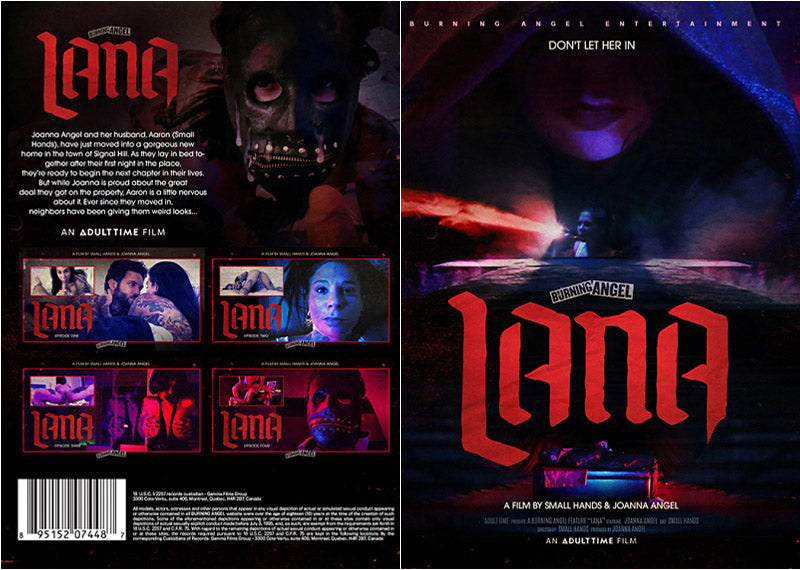 Lana Burning Angel - Sealed DVD Active