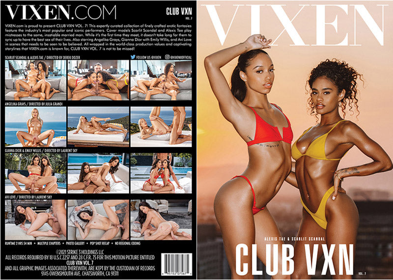 Club VXN 7 Vixen  - Sealed DVD Active