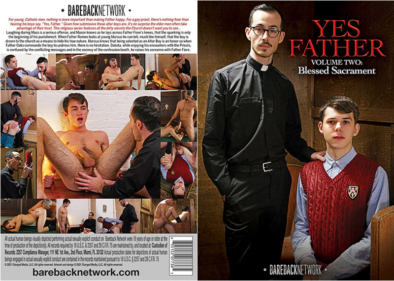 Yes Father 2: Blessed Sacrament Bareback Network A Gay Sealed DVD A Active