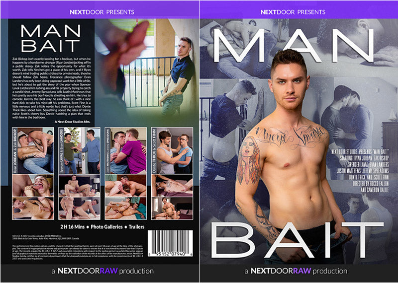 Man Bait Next Door - Gay Factory Sealed DVD - Active