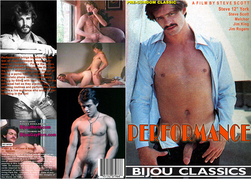 Performance Bijou - Classic Gay Factory Sealed DVD - Active