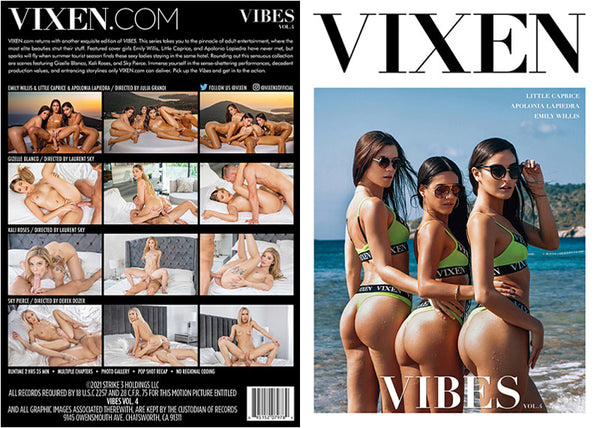 Vibes 4 Vixen - All Sex Factory Sealed DVD - September Special