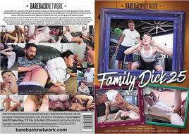 Family Dick 25 Bareback Network - Gay Factory Sealed DVD - Active