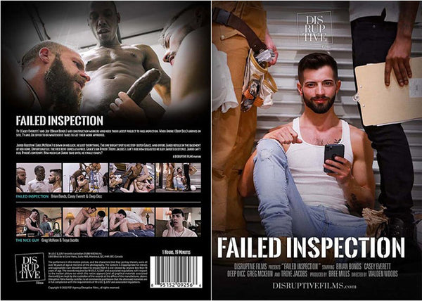 Failed Inspection Disruptive - Gay Factory Sealed DVD