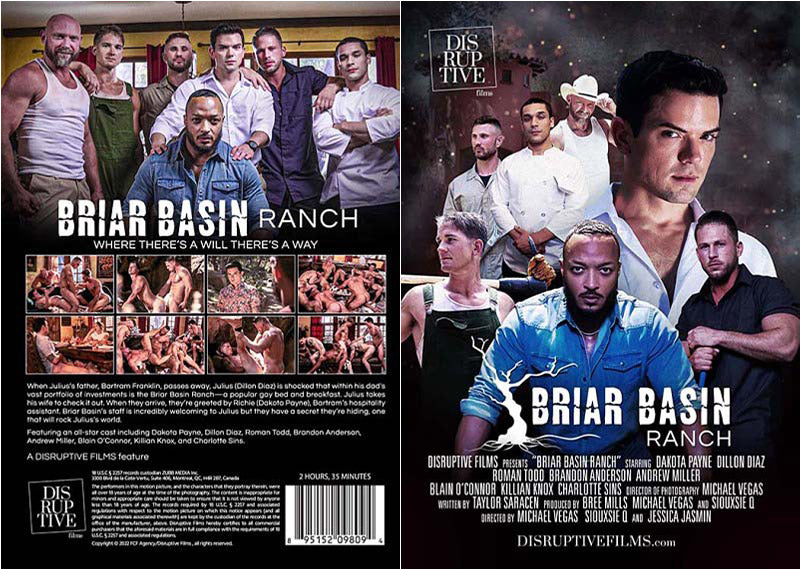 Briar Basin Ranch Disruptive - Gay Factory Sealed DVD - Active