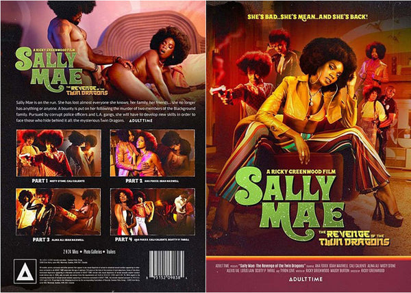Sally Mae: The Revenge Of The Twin Dragons Adult Time - Feature Factory Sealed DVD