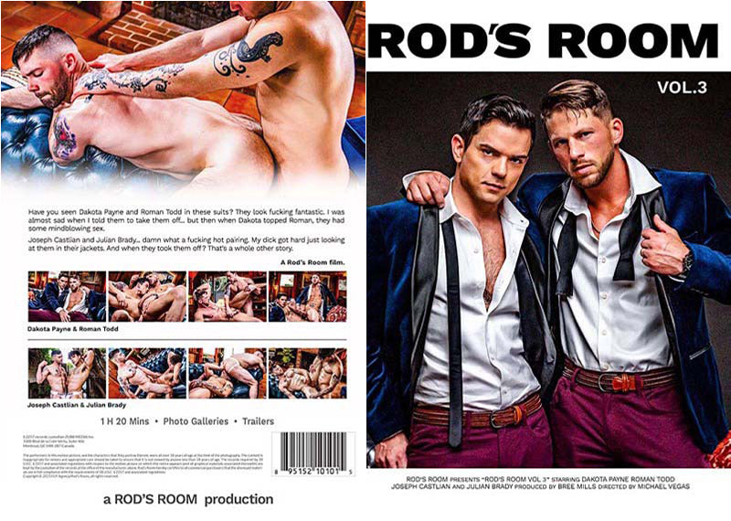 Rod's Room 3 Rods Room - Gay Sealed DVD - Active