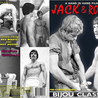 Jack & Roger Bijou - Classic Gay Sealed DVD - Active (Means still in stock from the Studio)  - October Special