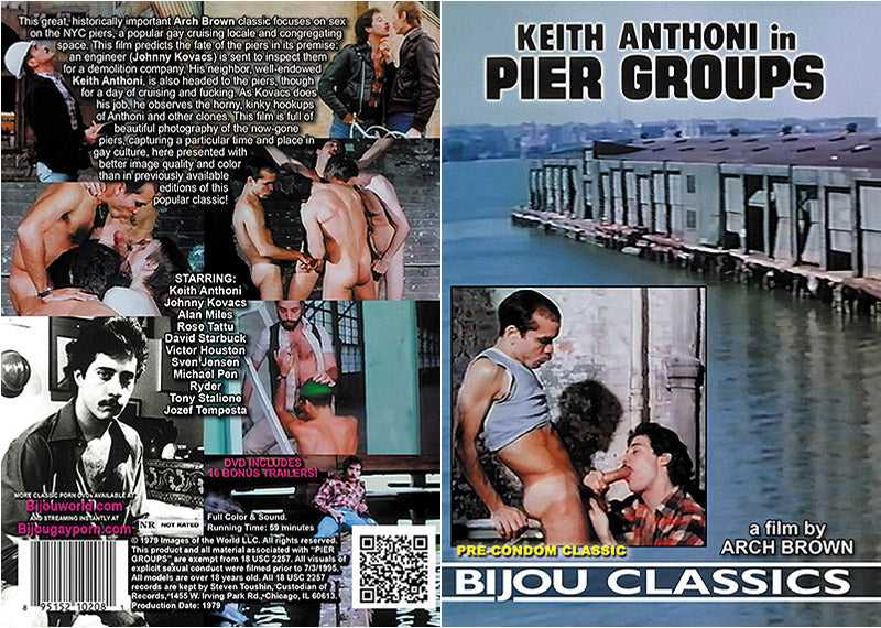 Pier Groups Bijou - Classic Gay Factory Sealed DVD - Active
