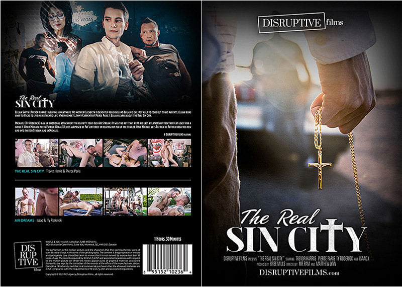The Real Sin City Disruptive - Gay Factory Sealed DVD - Active