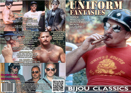 Uniform Fantasies Bijou - Classic Gay Factory Sealed DVD - Active