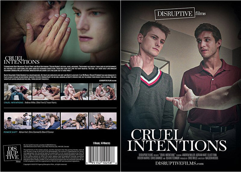 Cruel Intentions Disruptive - Gay Factory Sealed DVD - Active