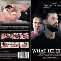 What He Hides Disruptive - Gay Factory Sealed DVD - Active