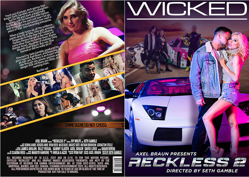 Reckless 2 Wicked - New Sealed DVD - Active