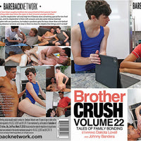 Brother Crush 22 Bareback Network - Gay Sealed DVD - Active