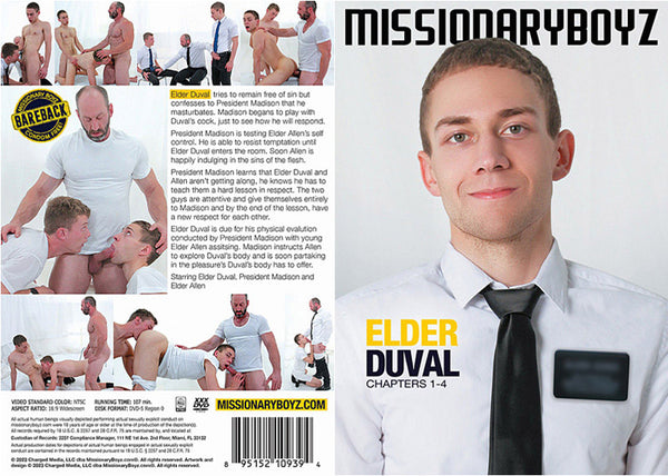 Elder Duval Missionary Boyz - Gay Factory Sealed DVD