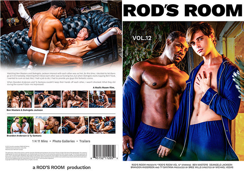 Rod's Room 12 Rods Room - Gay Sealed DVD - Active