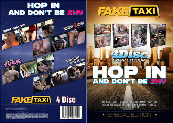 Hop In And Don't Be Shy (4 Disc Set) Fake Taxi 4 Pack Factory Sealed DVD