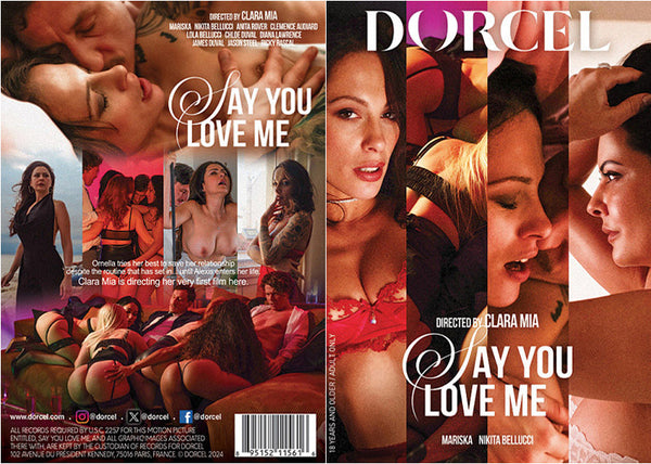 Say You Love Me Marc Dorcel - New Factory Sealed DVD