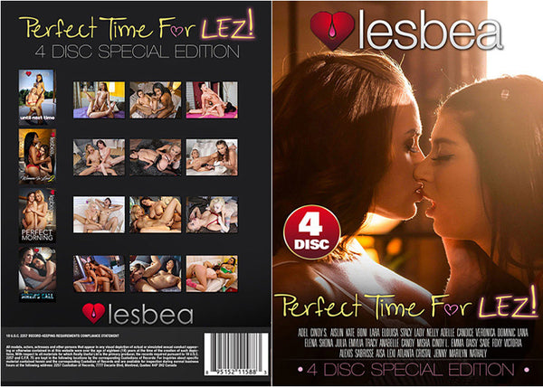 Perfect Time For Lez (4 Disc Set) Lesbea 4 Pack Factory Sealed DVD