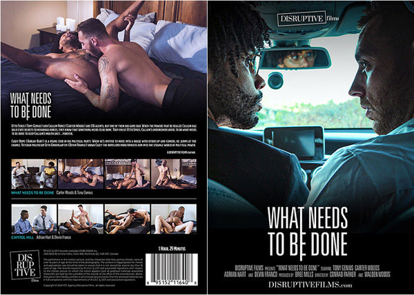 What Needs To Be Done Disruptive - Gay Factory Sealed DVD