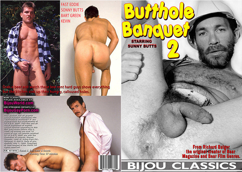Butthole Banquet 2 Bijou - 2024 Factory Sealed DVD - Active