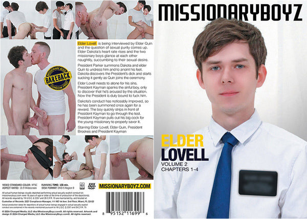 Elder Lovell 2 Missionary Boyz - Gay Factory Sealed DVD