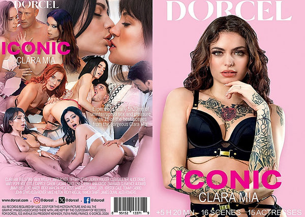 Iconic Clara Mia Marc Dorcel Factory Sealed DVD