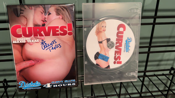 Curves Diabolic - 4 Hrs Signed by Alexis Texas Authentic DVD and Cover Certified