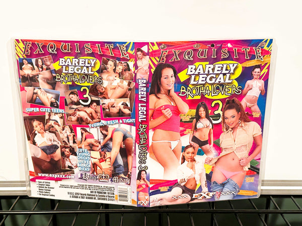 Barely Legal Brotha Lovers 3 Exquisite with working light pack Condition is 3/5 DVD