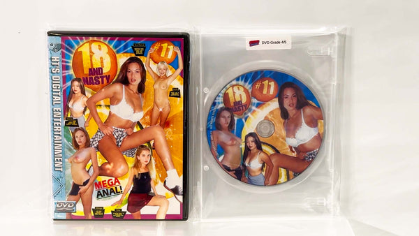 18 And Nasty 11 (Tera Patrick) T.T. Boy - Gonzo Sealed Cover and Sealed DVD Grade 4 of 5 * Comes with Bonus Reprint of the DVD for Viewing
