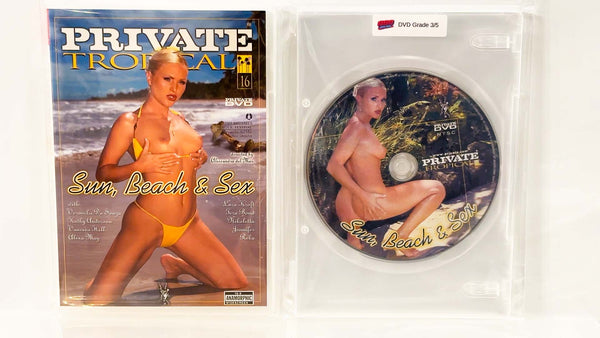 Tropical 16 Sun Beach And Sex Private - Feature Sealed Cover and Sealed DVD Grade 3 of 5