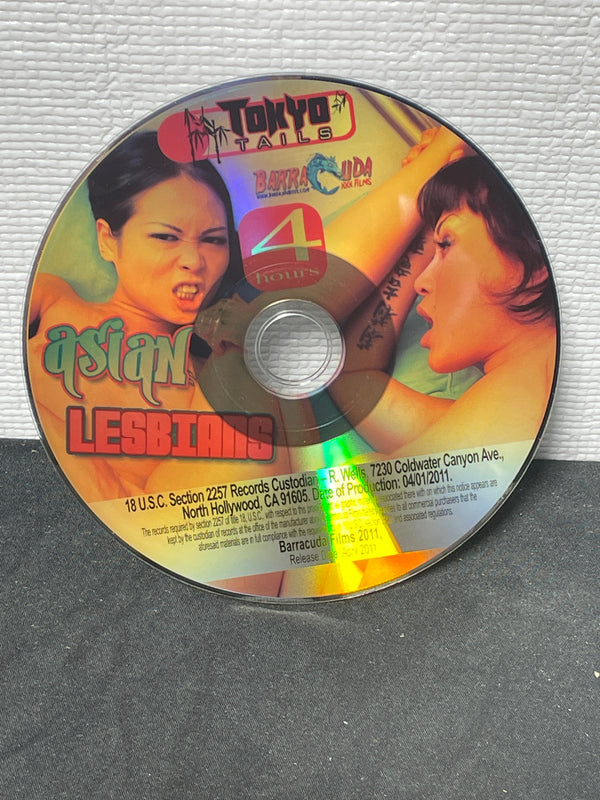 Asian Lesbians - 4 Hour Asian Reprinted DVD in Sleeve No Artwork