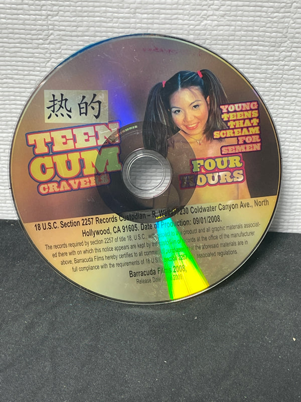 Teen Cum Cravers - 4 Hour Asian Reprinted DVD in Sleeve  No Artwork
