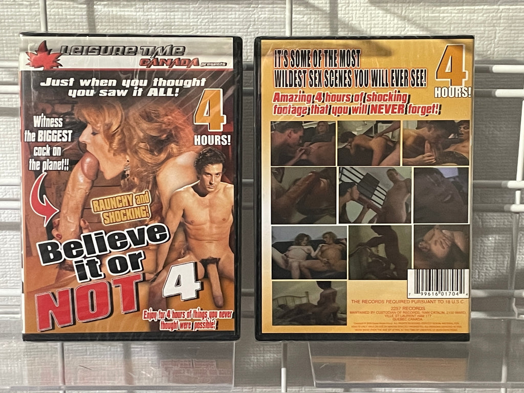 Believe it Or Not 4 - Sealed DVD - Clearance