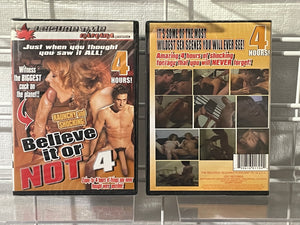 Believe it Or Not 4 - Sealed DVD - Clearance
