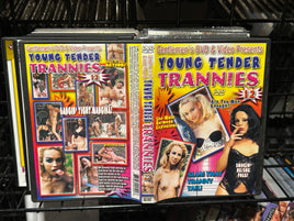 *Young Tender Trannies 12 DVD in Sleeve, No Artwork (Rare No Longer in Production)