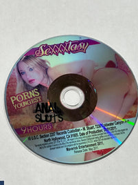 Porns Youngest Anal Sluts 9 Hour DVD Recently Reprinted - Plain DVD, No Case or Cover, Shipping in White Sleeve in Sleeve No Artwork