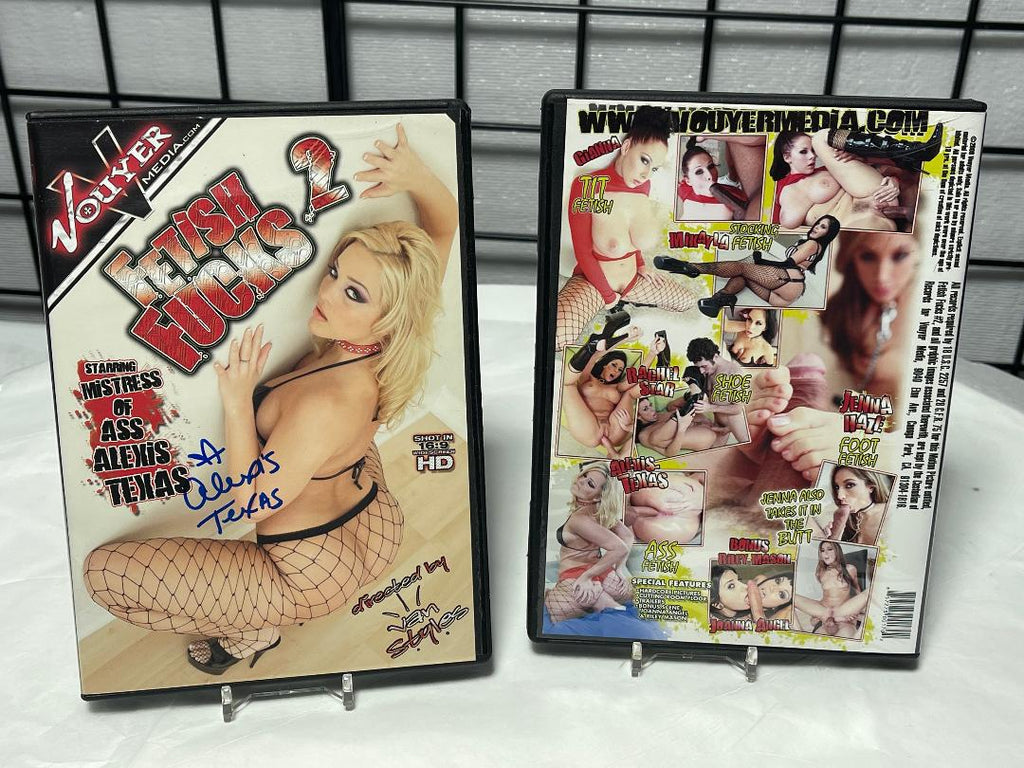 Fetish Fucks 2 - Signed by Alexis Texas w/Original DVD