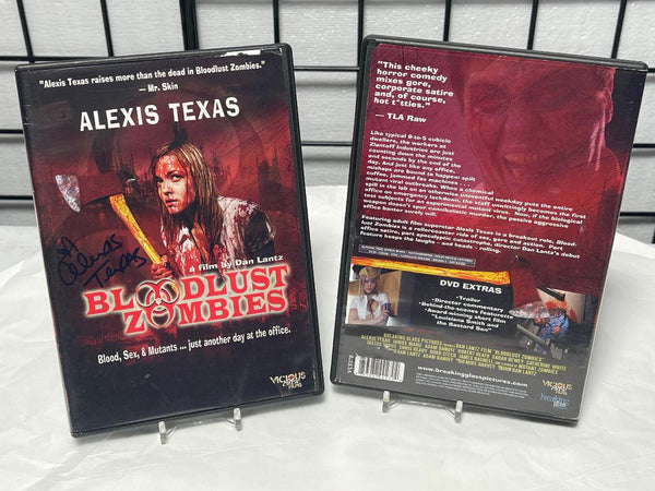 Bloodlust Zombies (R Rated) - Signed by Alexis Texas w/Original DVD