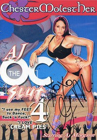 AJ The OC Slut #4 - Autographed - Sealed DVD