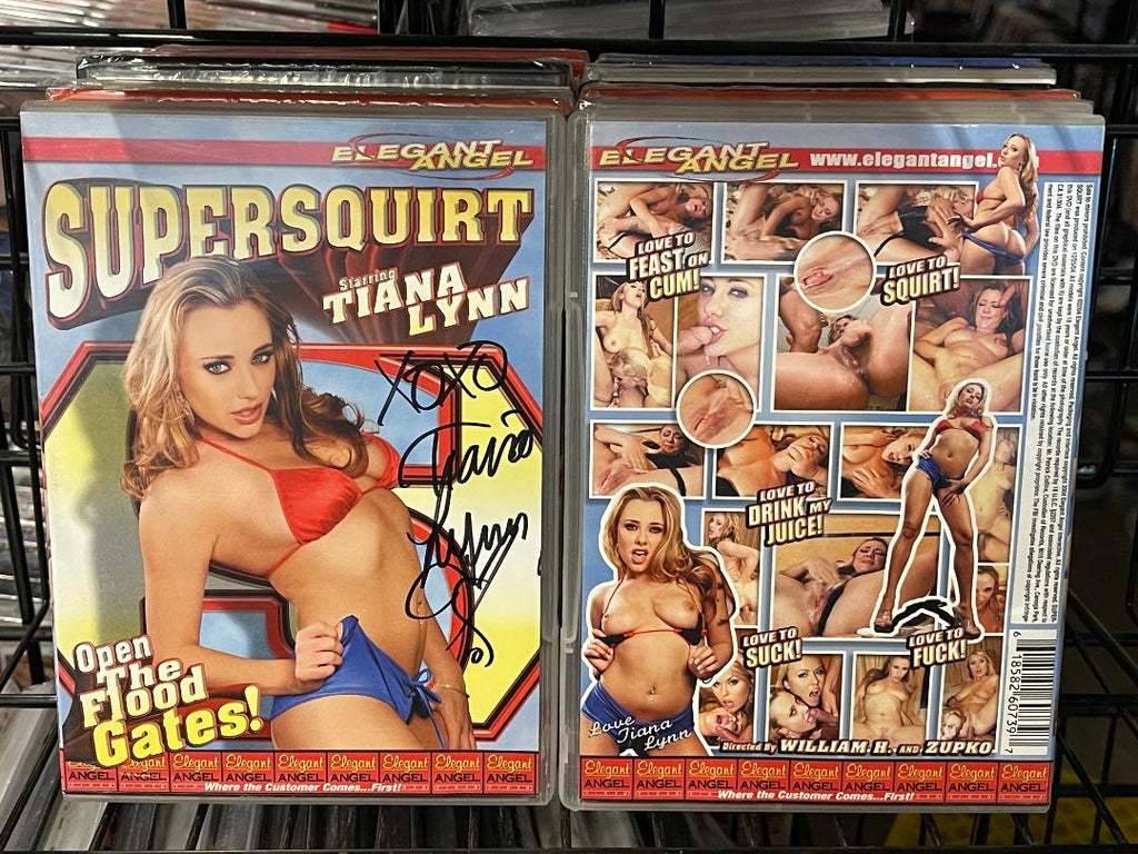 Super Squirt 1 Signed by Tianna Lynn with Original DVD
